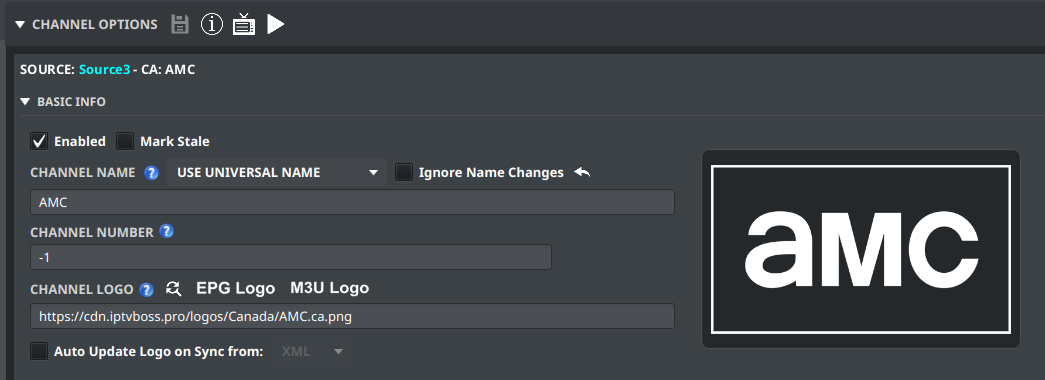 Layout Editor channel naming options