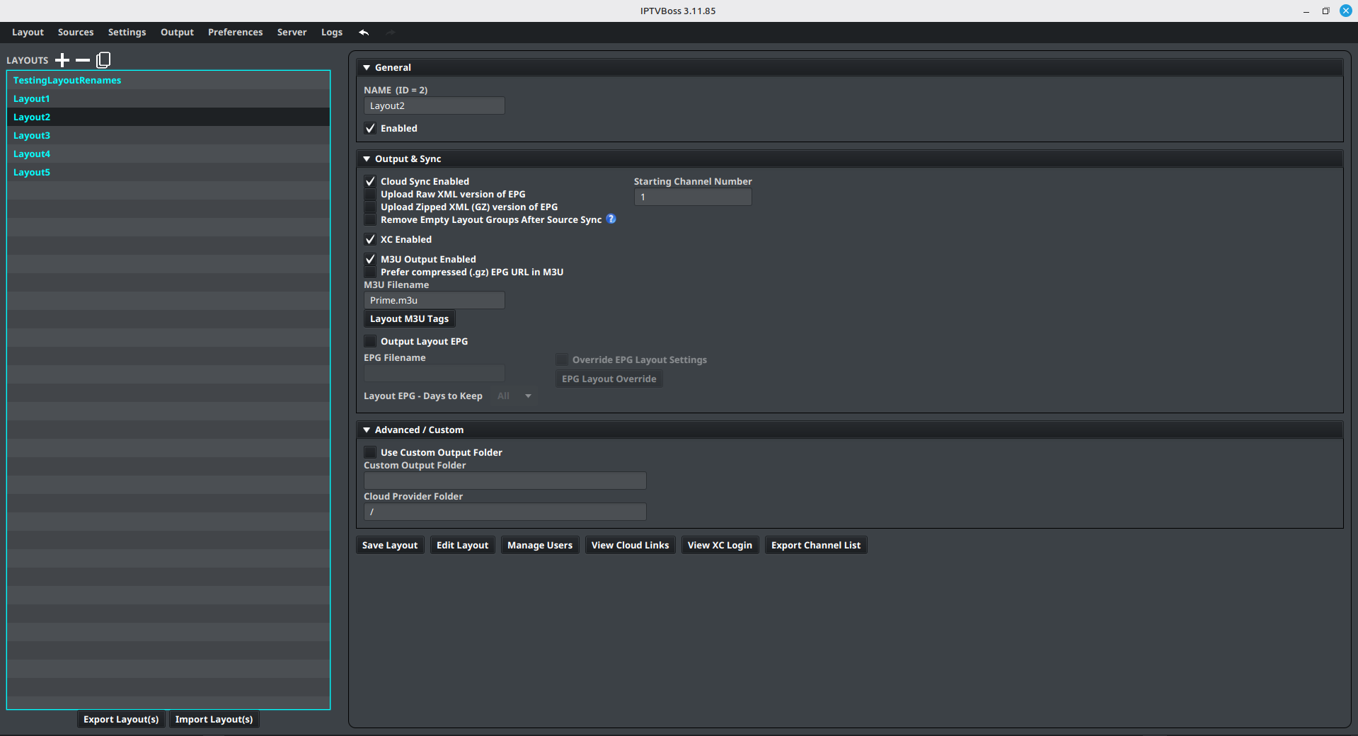 Layout Manager: empty-group cleanup