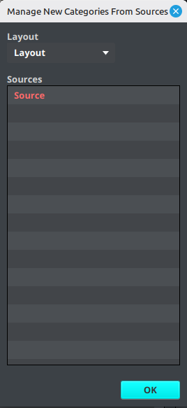 New Category Manager